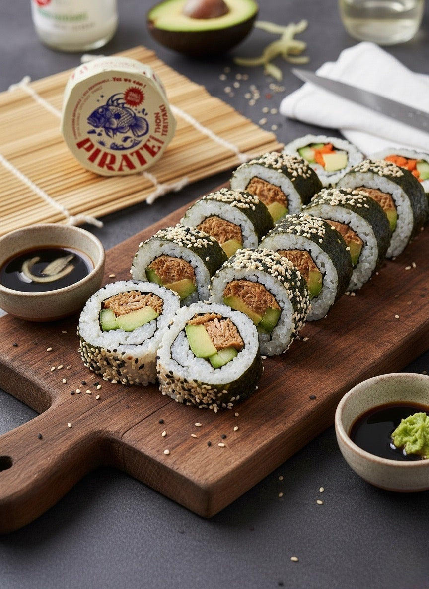 Rolls au Thon Teriyaki